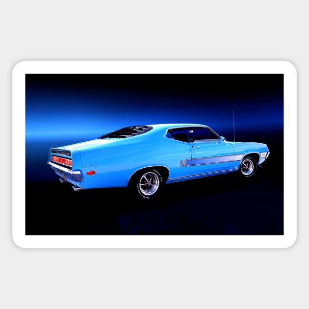 Ford Torino GT 1970 Sticker by Burtney